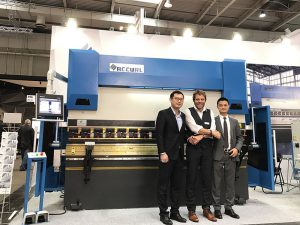 Accurl partoprenis la Hannover International Machine Tool Exhibition en Germanio en 2017