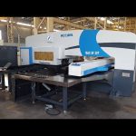 CNC servo funkciigis RAM-turretpaŝon premas 50 tunon por servo cnc punching maŝino