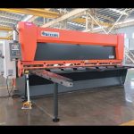 Majstra variablo rake kun CNC hidraŭlika gilotino ŝirmas MS8-10x4000mm
