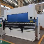 duradaj soldatoj iloj 80T / 3200mm aero alta temperaturo varma bombo premas bremso kun DA66T kontrolo sistemo