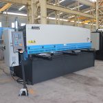 QC12Y folia metala telero swing trabo hidraŭlika maŝino