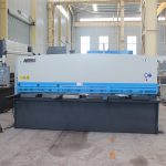 Alta precizeco QC11y-16 * 6000 Hidraŭlika maŝino de guillotina tipo