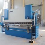 Wc67K 100t siemens motoro servo klinanta maŝino folio metalo CNC hidraŭlika gazetara bremso kun Da41 regilo
