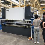 WC67Y-100T / 3200 nc premas bremso, premas rompi maŝinon, hidraŭlika gazetara bremso